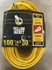 NEW Yellow Jacket Powerlite Plug 100ft Extra Durable Super Flexible PN: 2888