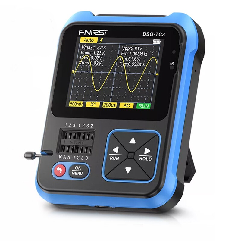 1PC For FNIRSI DSO-TC3 Handheld Oscilloscope Transistor Signal Generator 3 in 1