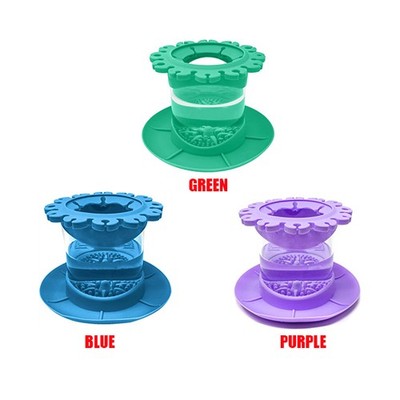 Foldable Paint Brush Cleaner Rinse Cup,Washable Silicone All-in-one Brush 1 Pack