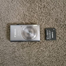 Canon PowerShot ELPH 130 IS 16MP Digital Camera Gray W/battery Please READ