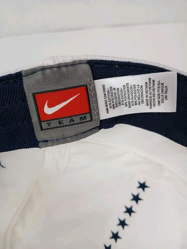 Official Team USA Beijing Olympic Nike Hat white 5 panel cap embroidery Women's - Picture 20 of 20