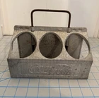 Vintage COCA COLA 6-Pack Bottle Carrier, aluminum carrier caddie rack holder