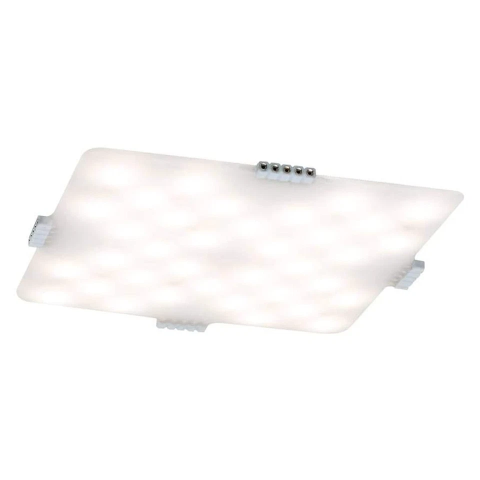 Paulmann Funzione Maxled Softpad Pannello Base Argento Bianco-Caldo 2700K Sensor - Immagine 4 di 4