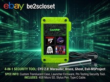 ESP32 2.8  4-in-1 Launcher/Marauder Ghost Bruce Evil-M5Project PinTesting    