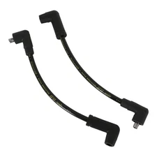 ACCEL 172082K Custom Wire Set - 8.8mm - Spiral Core - Black