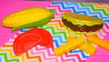 Learning Resources Taco Lunch Play Food Fries Tomatoes Corn Play Food Lot