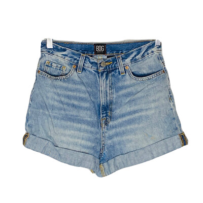 Urban Outfitters Mom Jean Shorts BDG Urban Outfitters Mom High Rise Cuffed  Jean Shorts 28