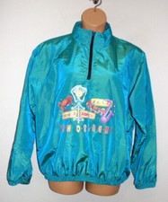 VTG 1999 Womens Sun Art Design Wise Guy New Orleans Windbreaker Jacket 1 Size