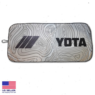 For Toyota Corolla 2014-2019 Windshield Sun Shade TRD Topographic UV Block