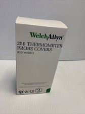 250 pcs Welch Allyn 05031 by Hillrom Disposable Probe Covers Suretemp Thermoscan