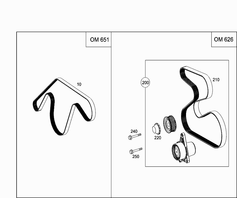 Cinghia Poly-V MASTER-SPORT 5PK1330-PCS-MS – Lunghezza 1330 Mm, 5 Nervature, Compatibile Con Pajero Pinin E Galant VIII