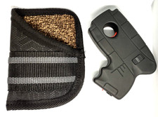 DZS 10 Million Volt Rechargeable Pistol Grip STUN GUN w/ Light & Pocket Holster