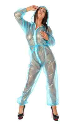 Soft PVC Pyjama 20021 GENÄHT Windelhose Schwitzanzug 2tlg. Saunaanzug