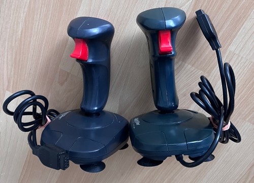 Quick Shot Joystick Modèle QS-131, 2 x Joystick, Fonctionne, Works - Photo 4 sur 10