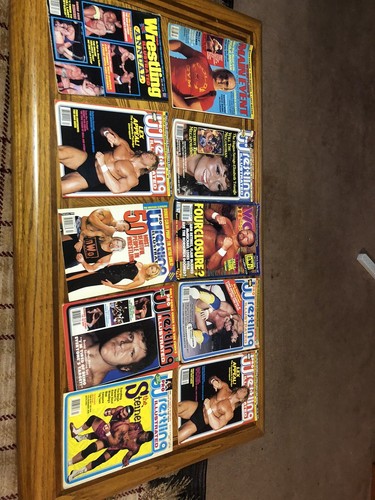 Lote de 34 revistas de lucha libre Road Sting Bruno. WWF WCW Nuevo Donde Hulk envío gratuito - Imagen 3 de 4