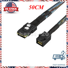 New Mini SAS HD Adapter Cable 36Pin SFF-8643 to SFF-8087 Server Motherboard 50CM