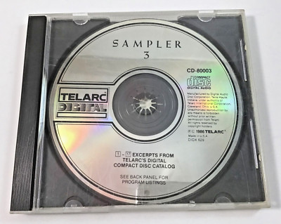 Sampler 3 Excerpts from Telarc's Digital Compact Disc Catalog 1986
