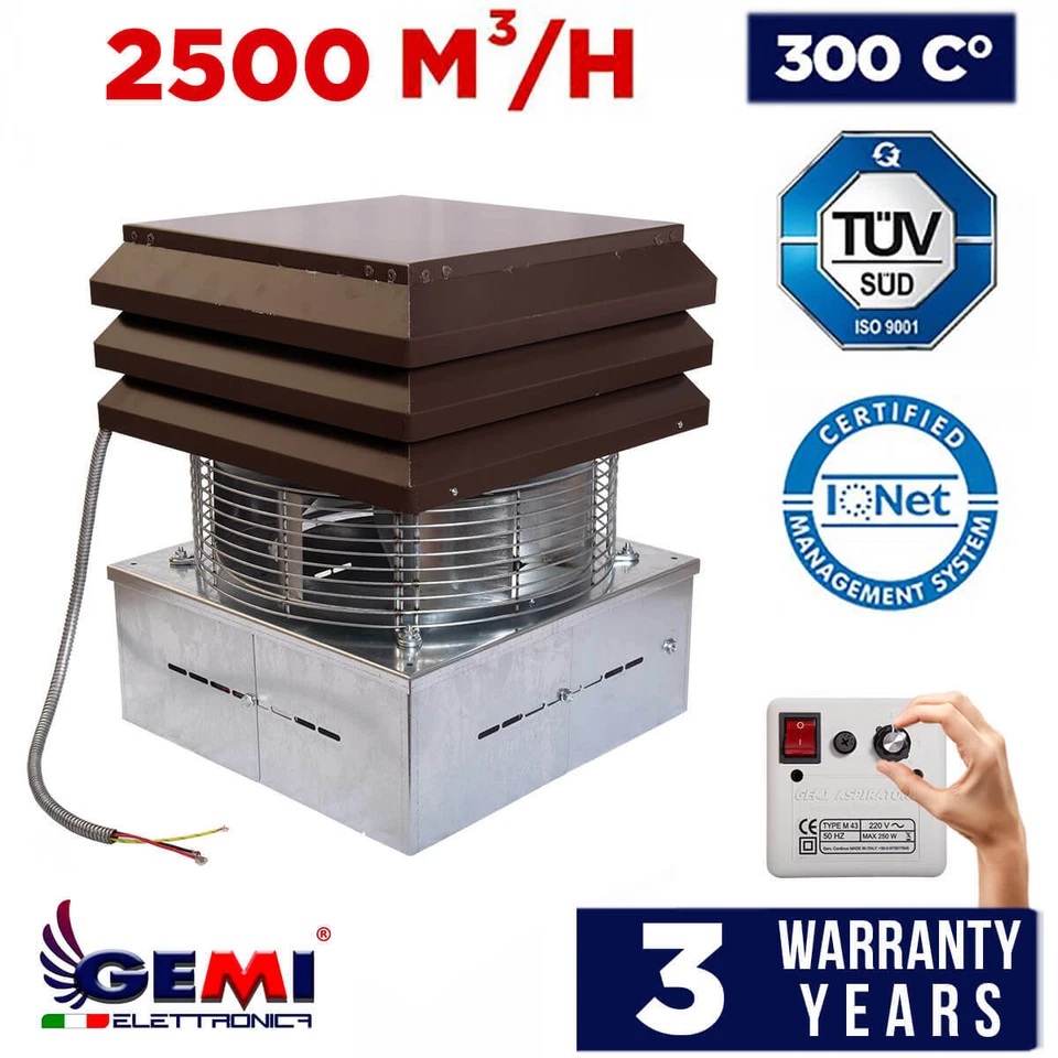 Ventilador de chimenea Chimenea Barbacoa Ventilador de escape Extractor de tiro de chimenea Ventilador de humos 110V Foto 2 de 4