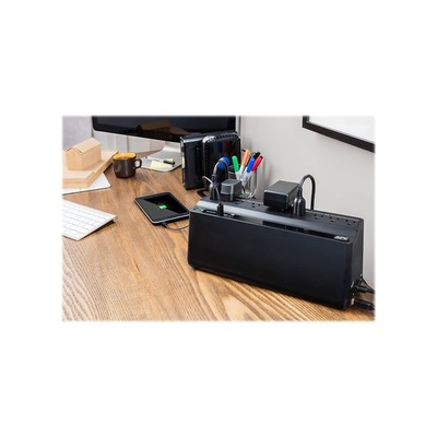 APC UPS Battery Backup and Surge Protector, 850VA Backup Battery Power Supply