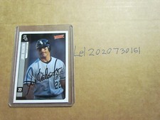 2001 Victory Jose Valentin Signed Baseball Card 
