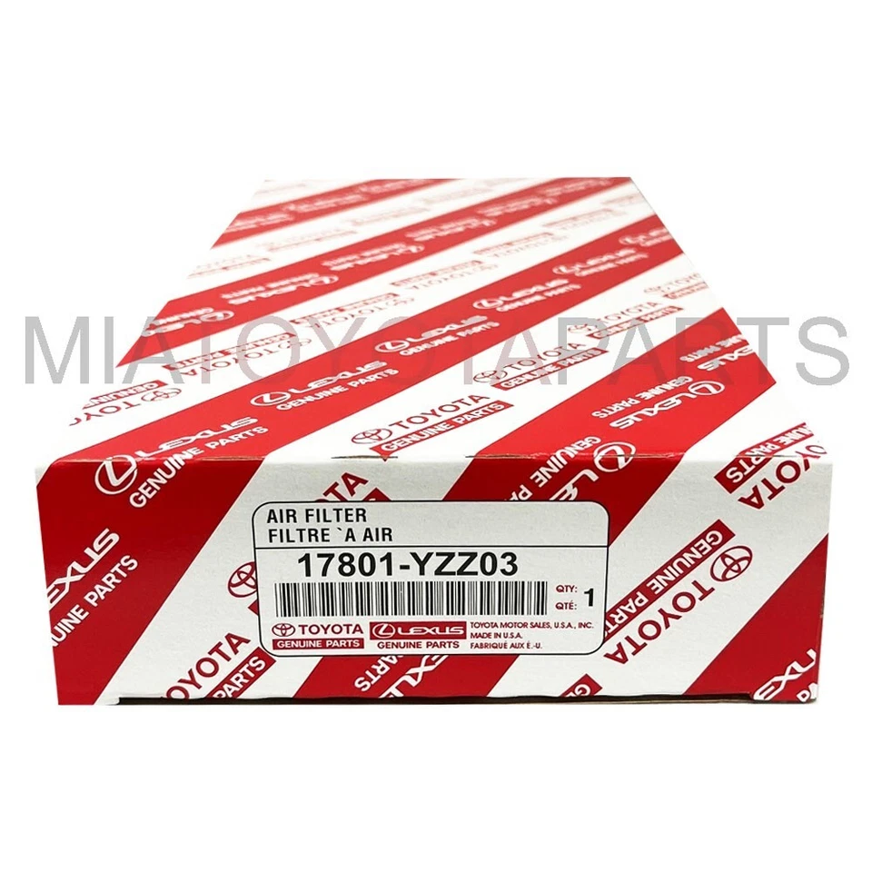 Filtro de aire genuino Toyota OEM 17801-YZZ03 Corolla Matrix Scion tC FR-S Foto 4 de 4