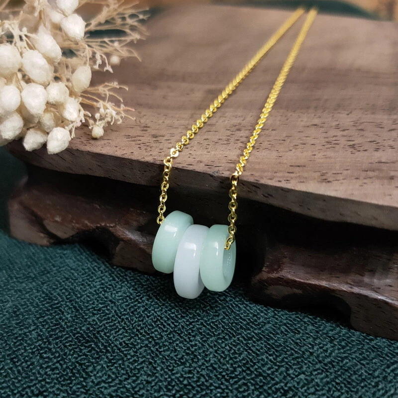 Jade on sale ring necklace