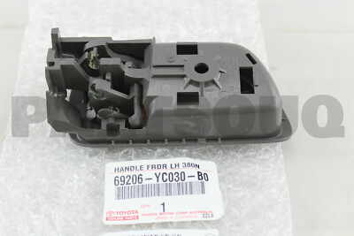 69206YC030B0 Genuine Toyota HANDLE SUB-ASSY, FRONT DOOR INSIDE, LH