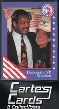 Jesse Jackson Willie Nelson 1992 Wild Card Decision '92 #31
