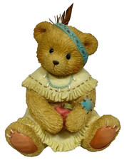 Cherished Teddies 617172 Winona "Little Fair Feather Friend" 1994 Figurine