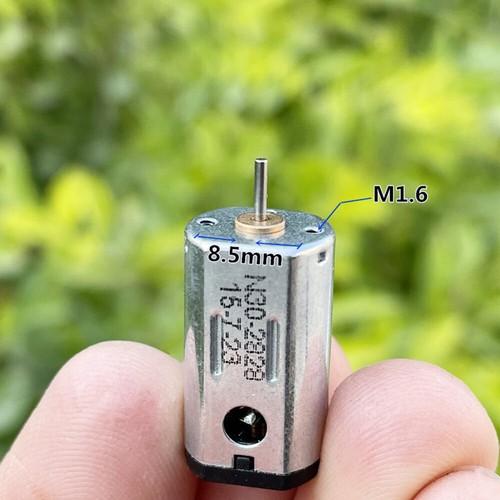 Mini N30 Motor DC 3V 3.7V High Speed Carbon Brush Large Torque RC Drone Aircraft - Picture 4 of 10