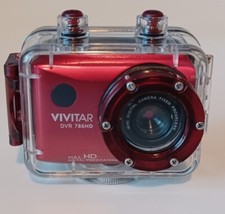 Vivitar FULL HD 1080p Action Camera DVR786HD  16 GB SSD CARD Baterry And Works