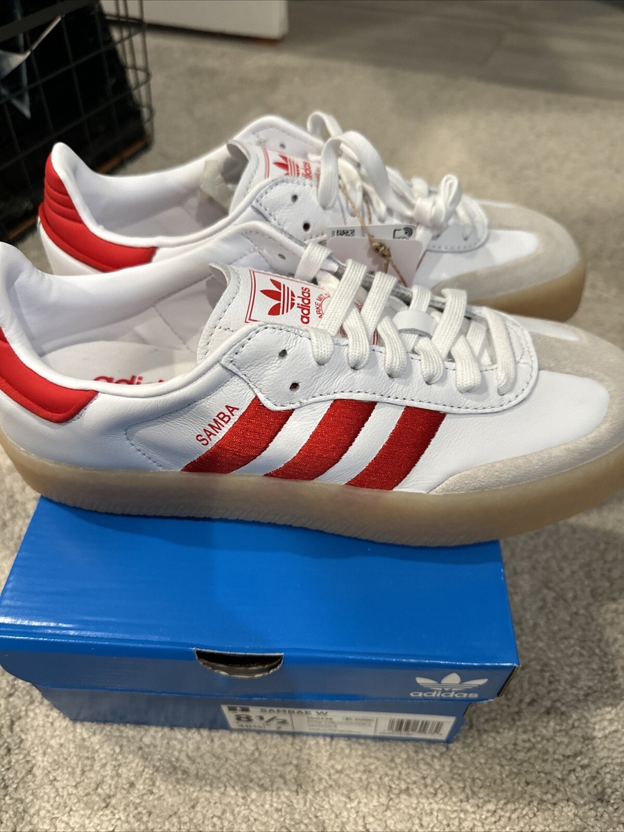 ★adidas★ Triple W White Red ID0438 ID0438 adidas Originals Sambae Better Scarlet Cloud White