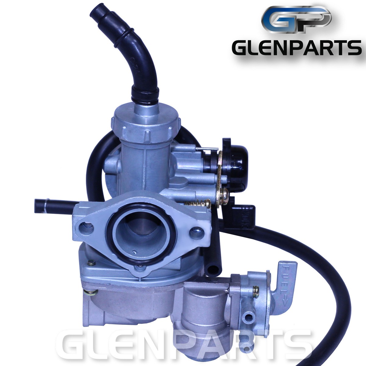 GLENPARTS Carburetor For Honda CT90, ATC110, TRX90, 125 – 50cc-125cc ATV & Trail Bikes – 1 Year Warranty