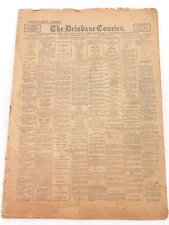 .RARE 1925 “THE BRISBANE COURIER” SPECIAL SHOW (EKKA) EDITION NEWSPAPER.