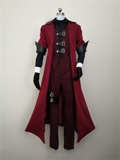 Devil May Cry Dante Cosplay Custome Outfit Red Windbreaker Pants Set