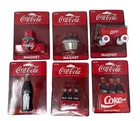 Vintage Coca Cola Coke Refrigerator Magnet Collectible Lot of 6 COMPLETE SET 90s