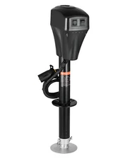 Electric Trailer Jack 5000 lbs Power Tongue Jack for RV Trailer & Camper Black