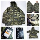 Under Armour - S Men's Jacket Green Camo 600 FP Down Hooded Puffer Warm - UA NWT