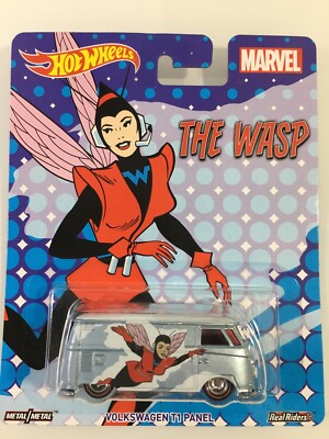 HOT WHEELS MARVEL THE WASP VOLKSWAGEN T1 PANEL