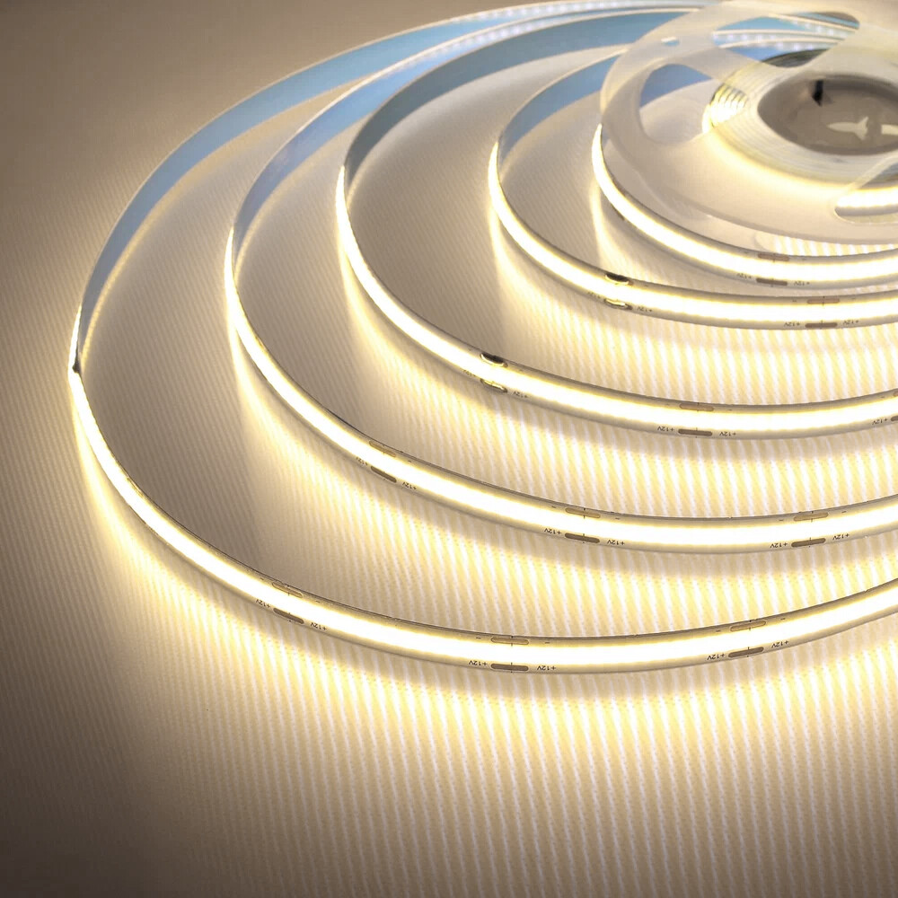 24V High Density COB LED Streifen Lichter Flexible Band Seil Schrank Küche Licht_voghion.com