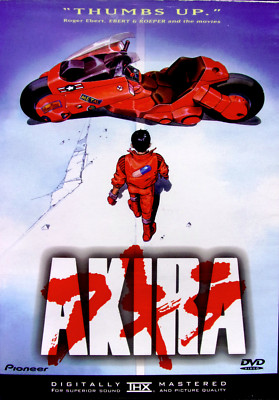 AKIRA~(DVD, 1988)~Widescreen~English Dub~w/Chapter Guide AKIRA~(DVD, 1988)~Widescreen~English Dub~w/Chapter Guide