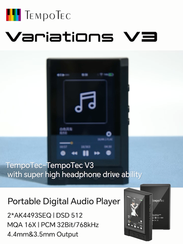 TempoTec Variations V3 Portable HIFI music player - Video 1 of 1