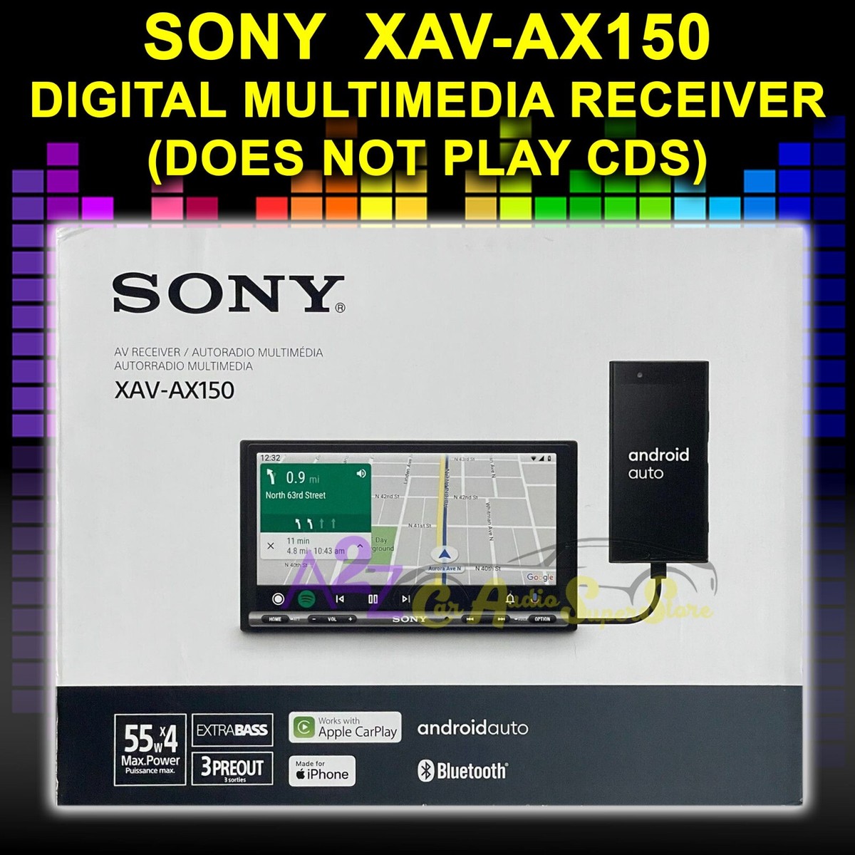 NEW SONY XAVAX150 XAV-AX150 6.95
