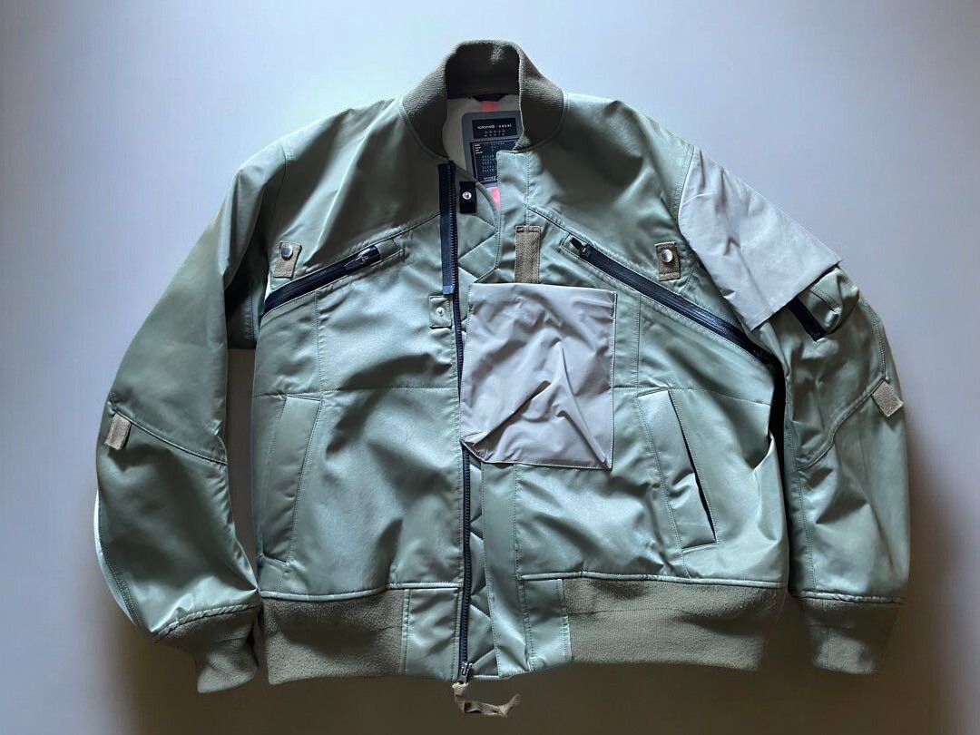 ジャケット・アウター sacai acronym ma-1 size3 sacai acronym ma-1 size3