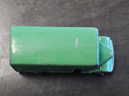 RARE VINTAGE GREEN CAR MATCHBOX Lesney England Delivery Moving Box Truck Diecast - Picture 6 of 8