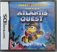 Crazy Chicken: Atlantis Quest (nintendo Ds, 2009) (6027-br11) Crazy Chicken: Atlantis Quest (nintendo Ds, 2009) (6027-br11)