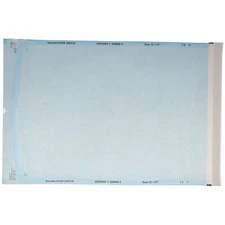 House Brand Dentistry 100534 Sterilization Pouches 12"X17" Paper Blue Film 200Pk