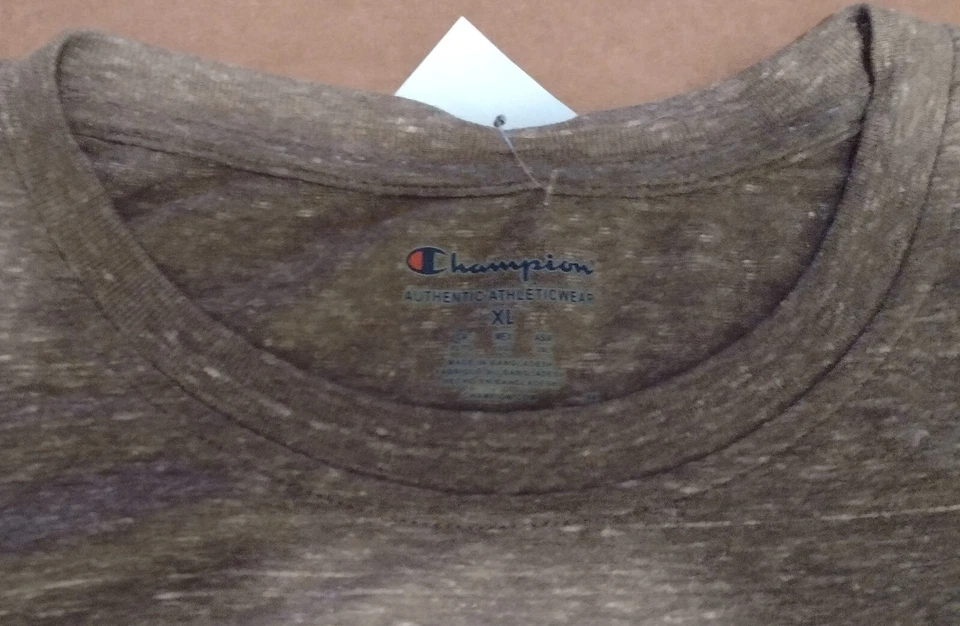 Camiseta gris jaspeado Chicago Blackhawks nueva con etiquetas por talla Champion. XL Foto 4 de 4