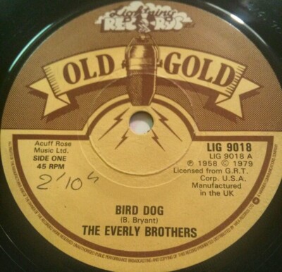 Everly Brothers - Bird Dog (7'', RE)