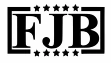 Vinyl Decal for Window - FJB (Various Colors/ Sizes)